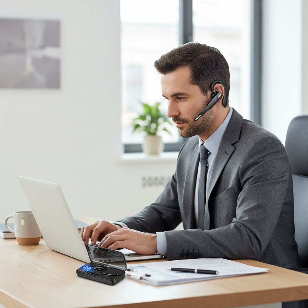Kabelloses Bluetooth-Headset mit Geräuschunterdrückung und HiFi-Sound