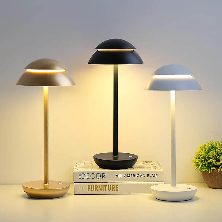 Kabellose Tischlampe mit Touch-Bedienung