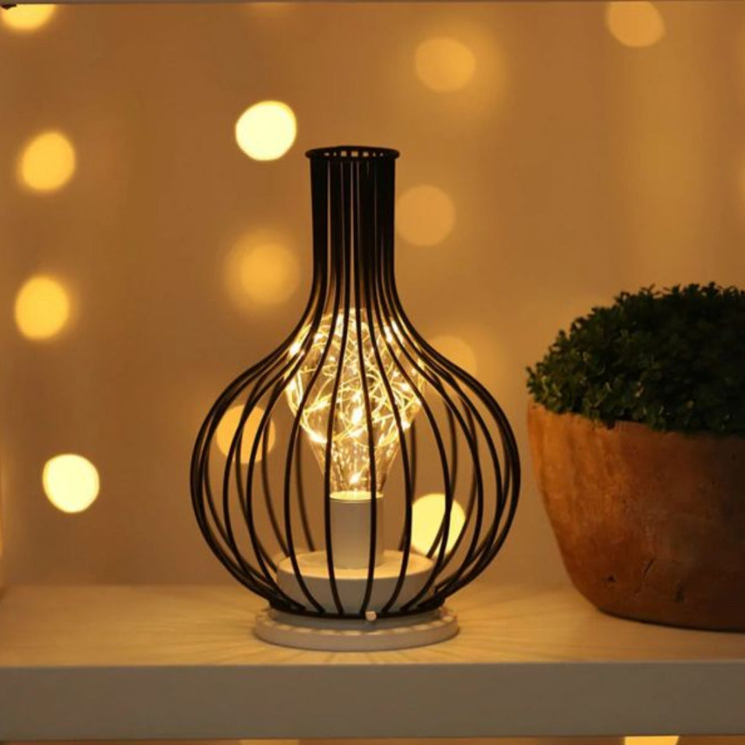 Kabelloses Stimmungsleuchten-Set – 3 einzigartige LED-Tischlampen mit Wein-Thema