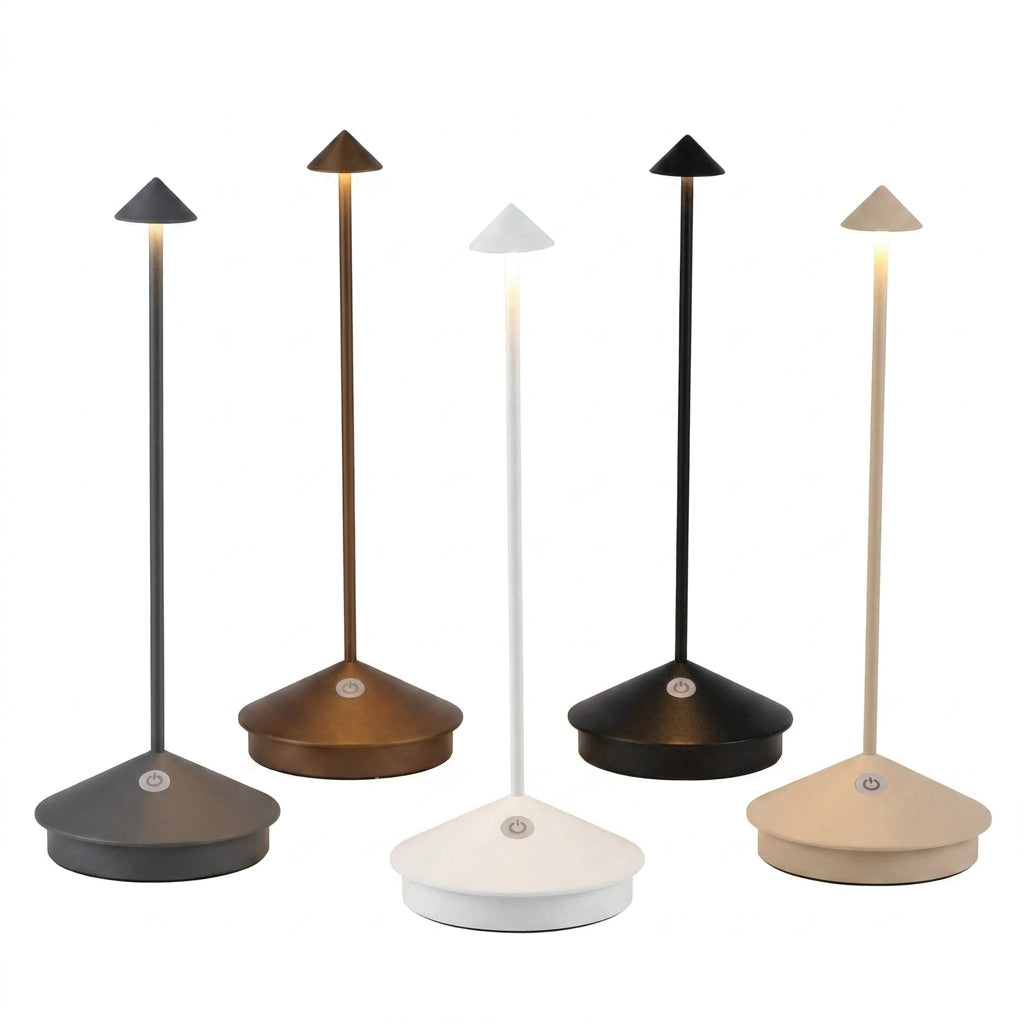 Kabellose LED-Tischlampe mit modernem Design