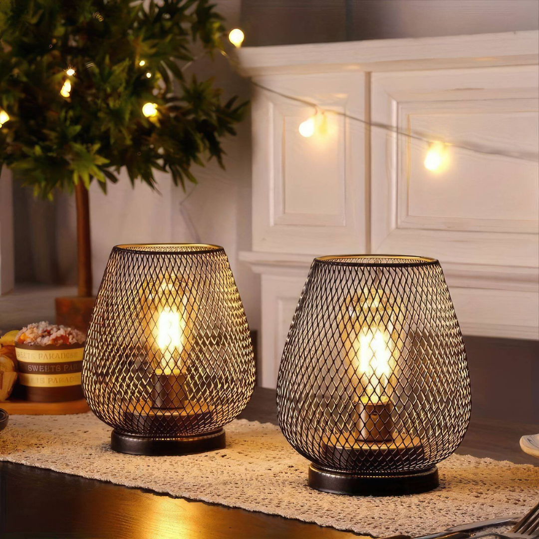 Kabellose LED-Laterne | Stimmungsvolle Tischlampe für Ihr Zuhause