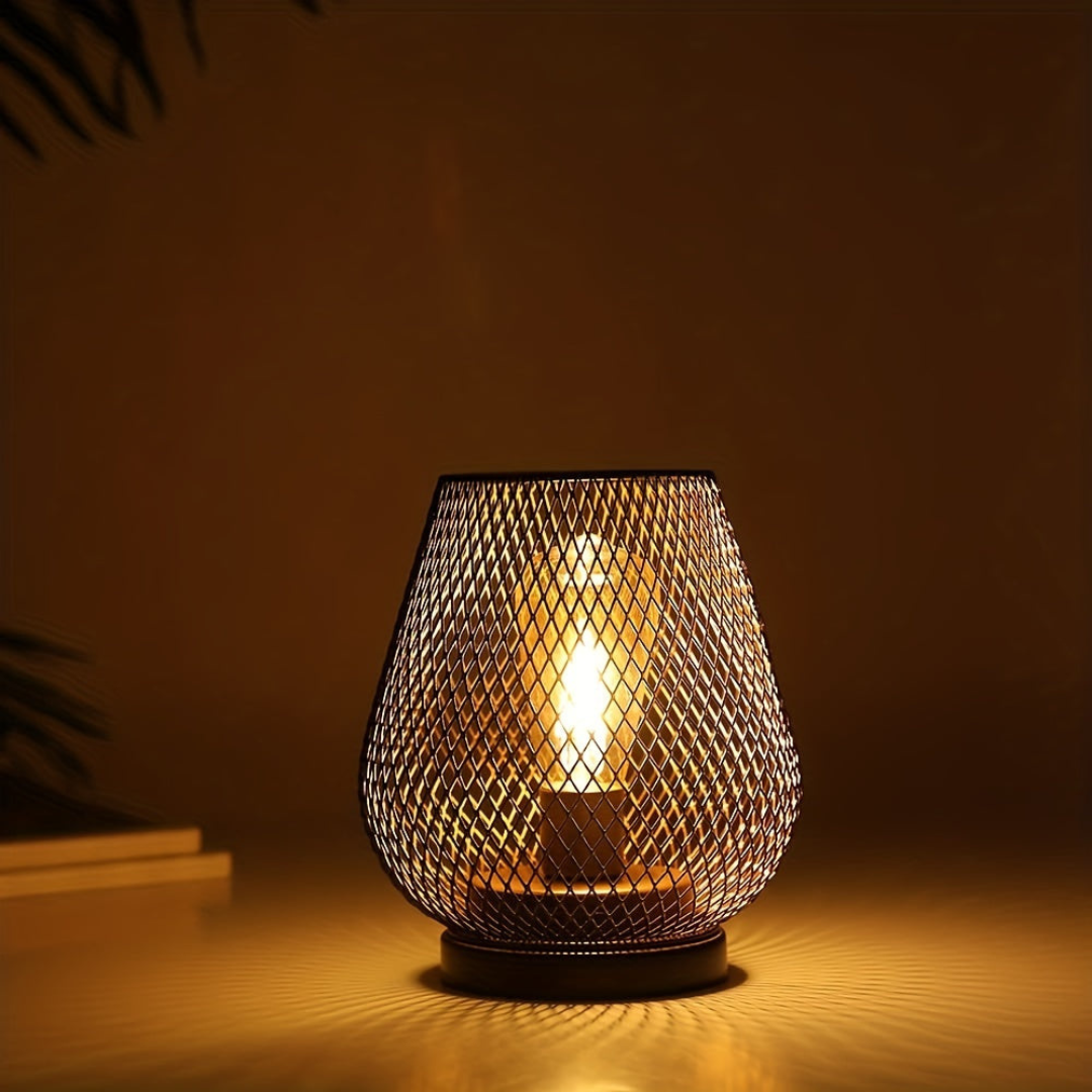 Kabellose LED-Laterne | Stimmungsvolle Tischlampe für Ihr Zuhause