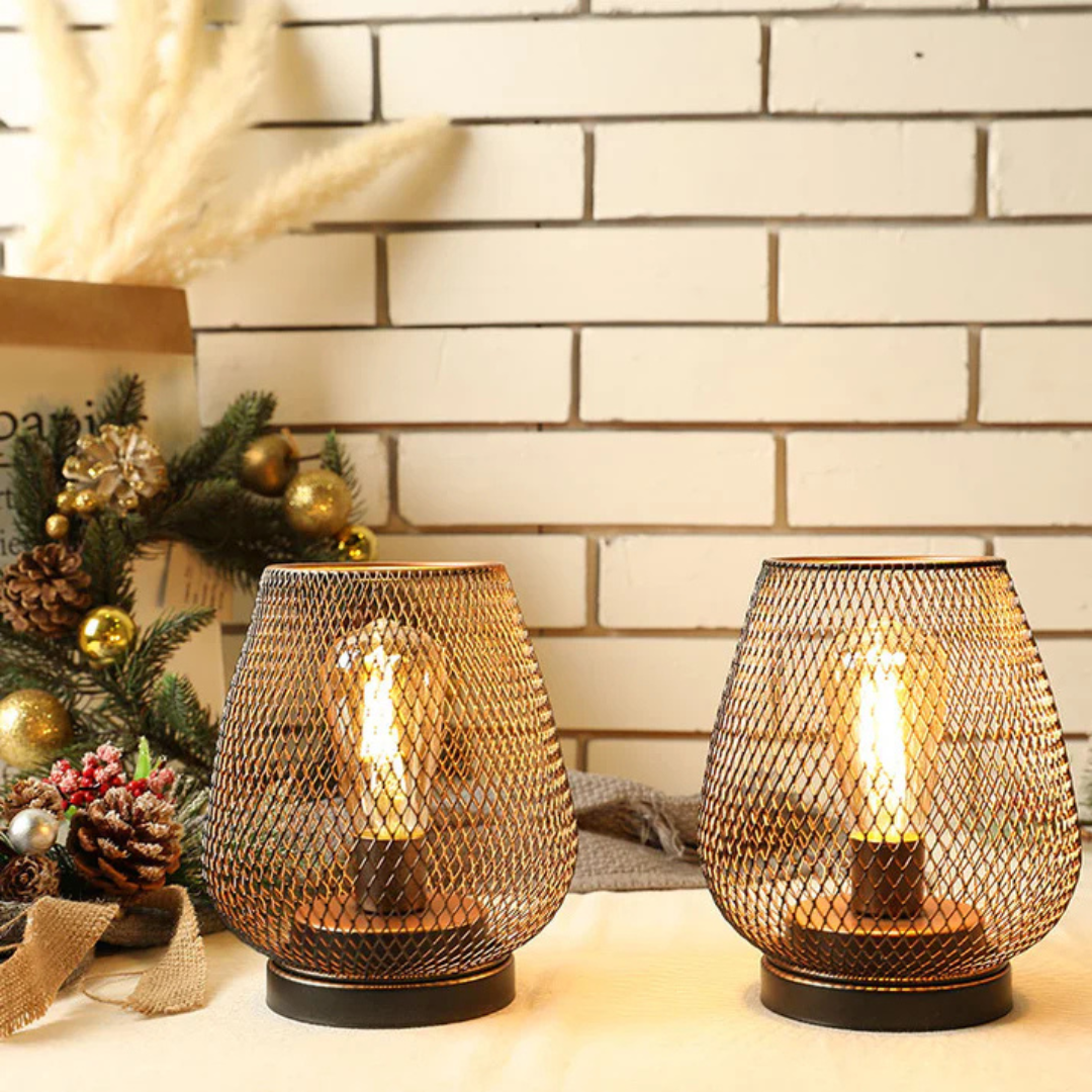 Kabellose LED-Laterne | Stimmungsvolle Tischlampe für Ihr Zuhause