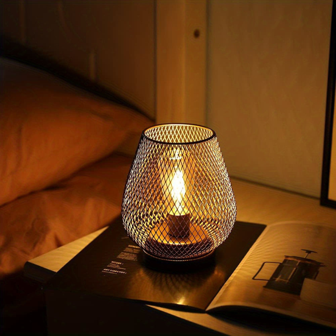 Kabellose LED-Laterne | Stimmungsvolle Tischlampe für Ihr Zuhause