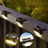 Kabellose Solar-LED-Wand-Gartenleuchten