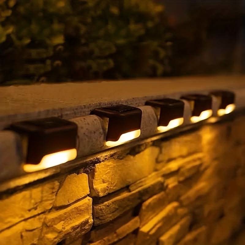 Kabellose Solar-LED-Wand-Gartenleuchten
