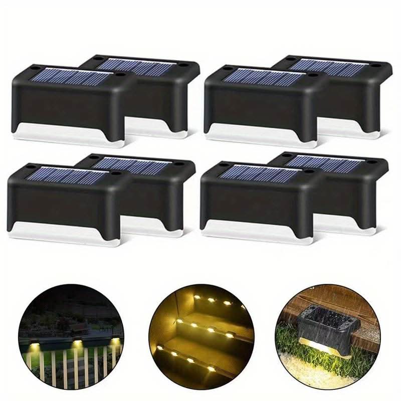 Kabellose Solar-LED-Wand-Gartenleuchten