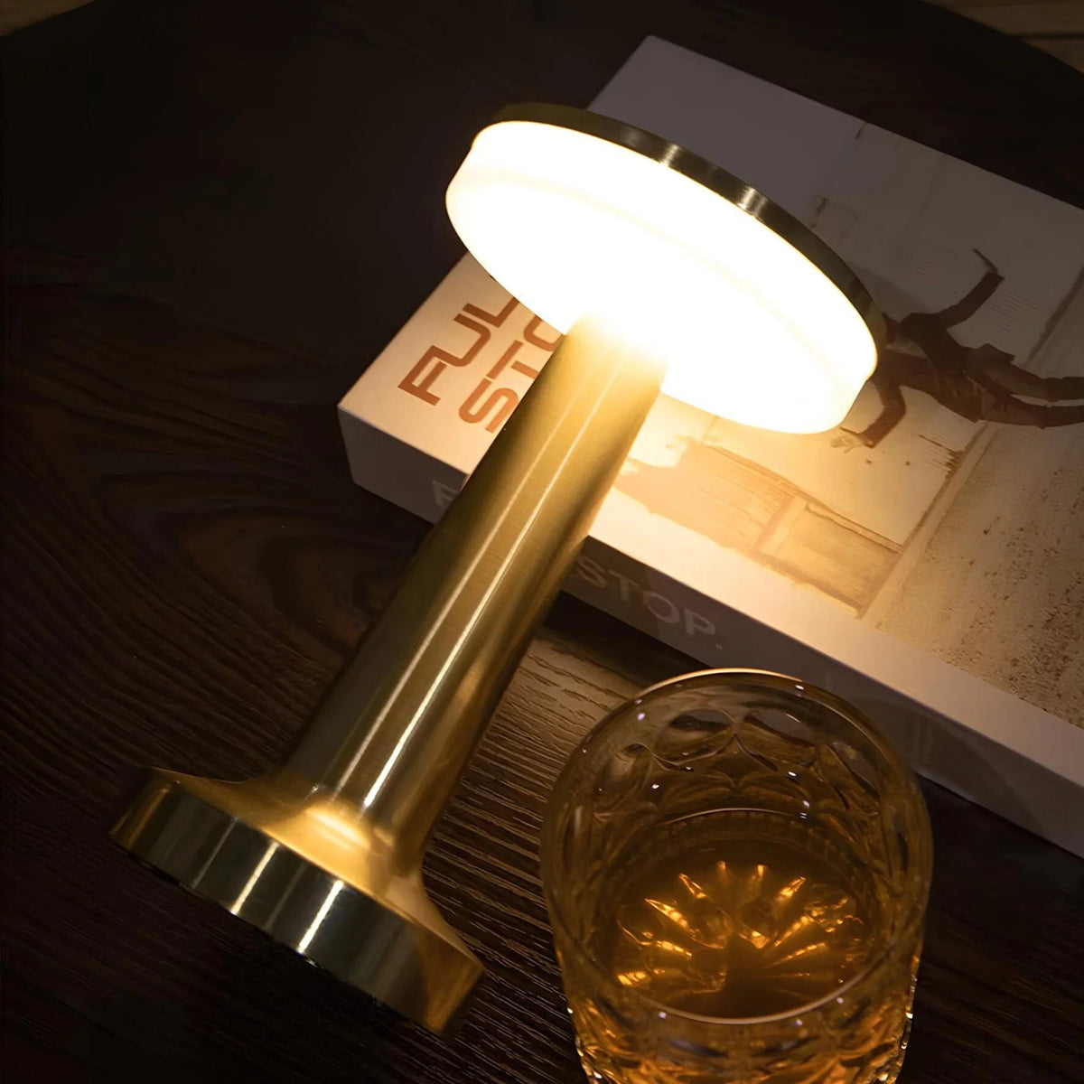 Kabellose, dimmbare LED-Tischlampe