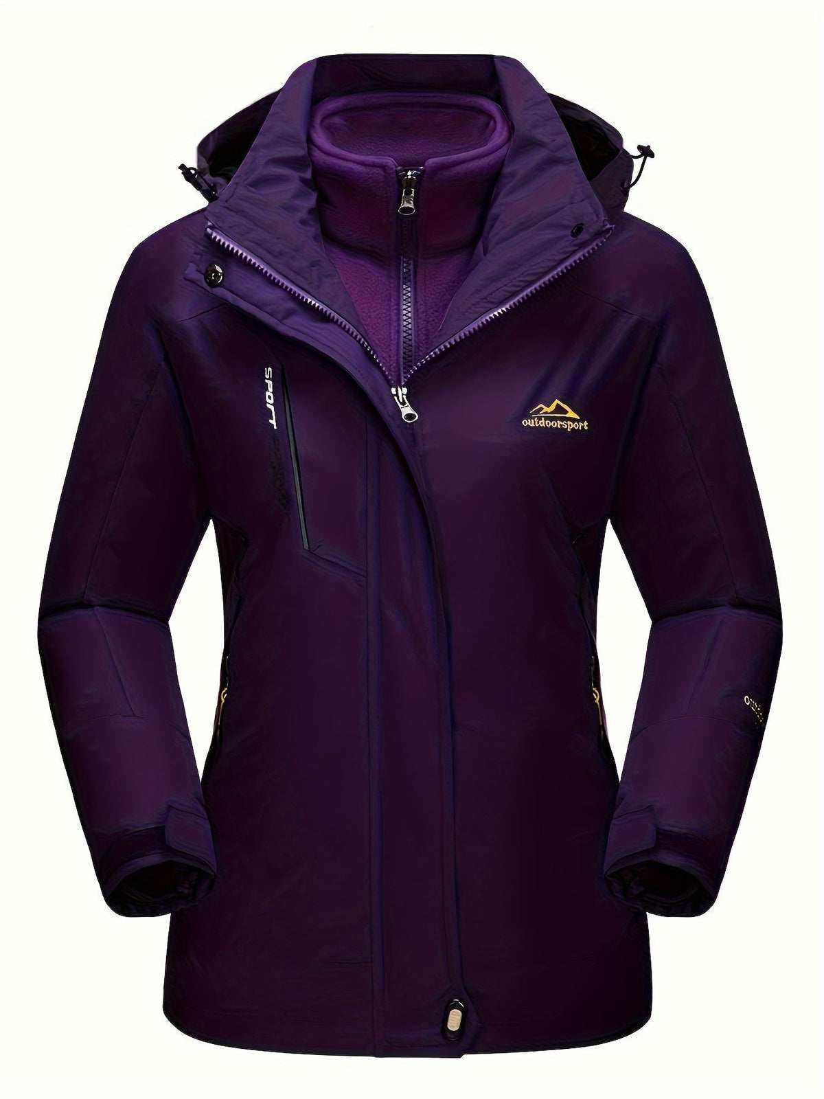 Vielseitige 3-in-1-Jacke: Perfekt für alle Wetterbedingungen