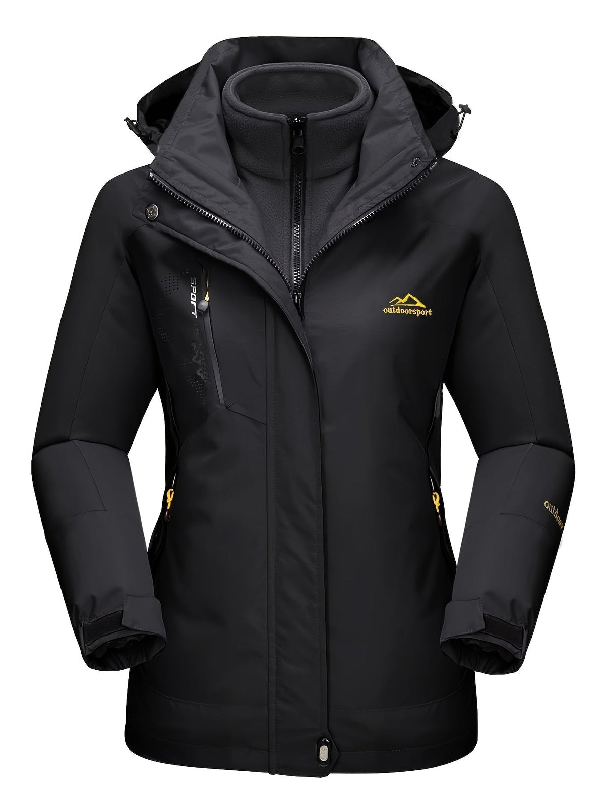Vielseitige 3-in-1-Jacke: Perfekt für alle Wetterbedingungen