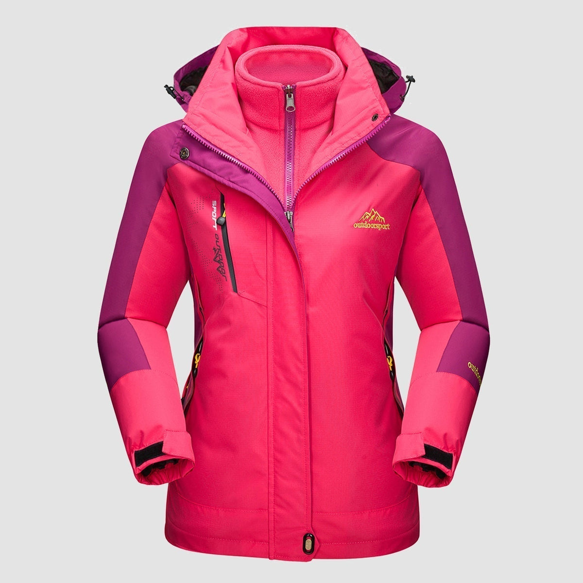 Vielseitige 3-in-1-Jacke: Perfekt für alle Wetterbedingungen
