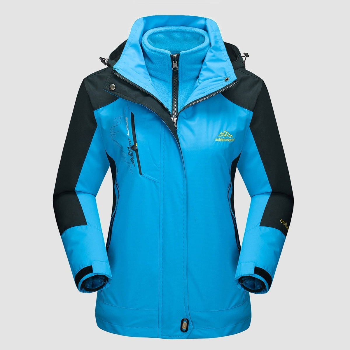 Vielseitige 3-in-1-Jacke: Perfekt für alle Wetterbedingungen