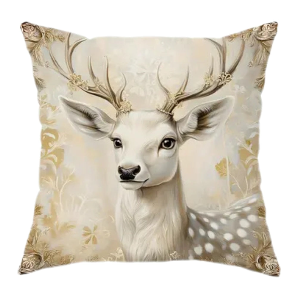 Vintage Weihnachtsmann Kissenbezug – Festlicher Kissenbezug zur Dekoration von Sofa und Bett