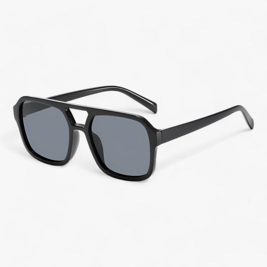 Vintage Oversized Sonnenbrille mit eckigem Rahmen