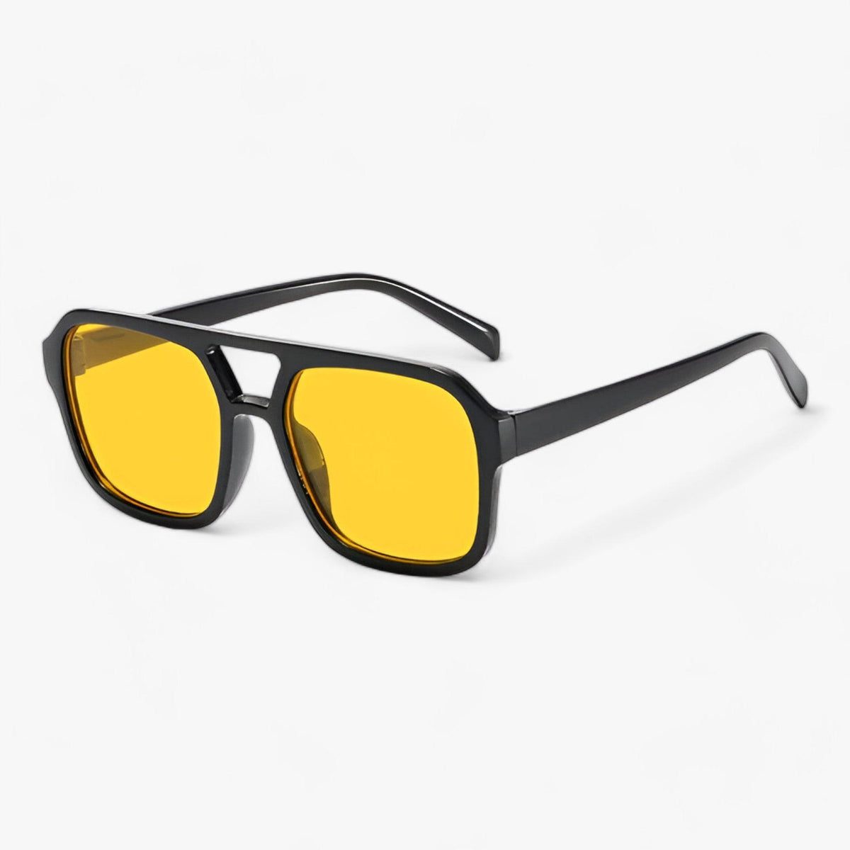Vintage Oversized Sonnenbrille mit eckigem Rahmen