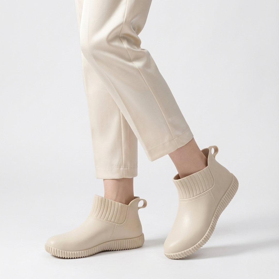 Wasserdichte Stiefeletten-Gummistiefel