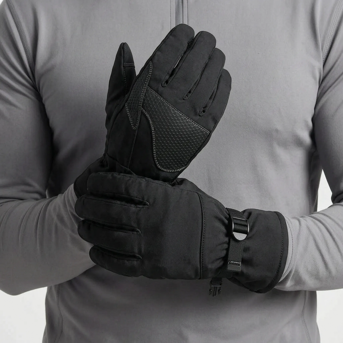 Wasserdichte und wärmeisolierte Winterskihandschuhe