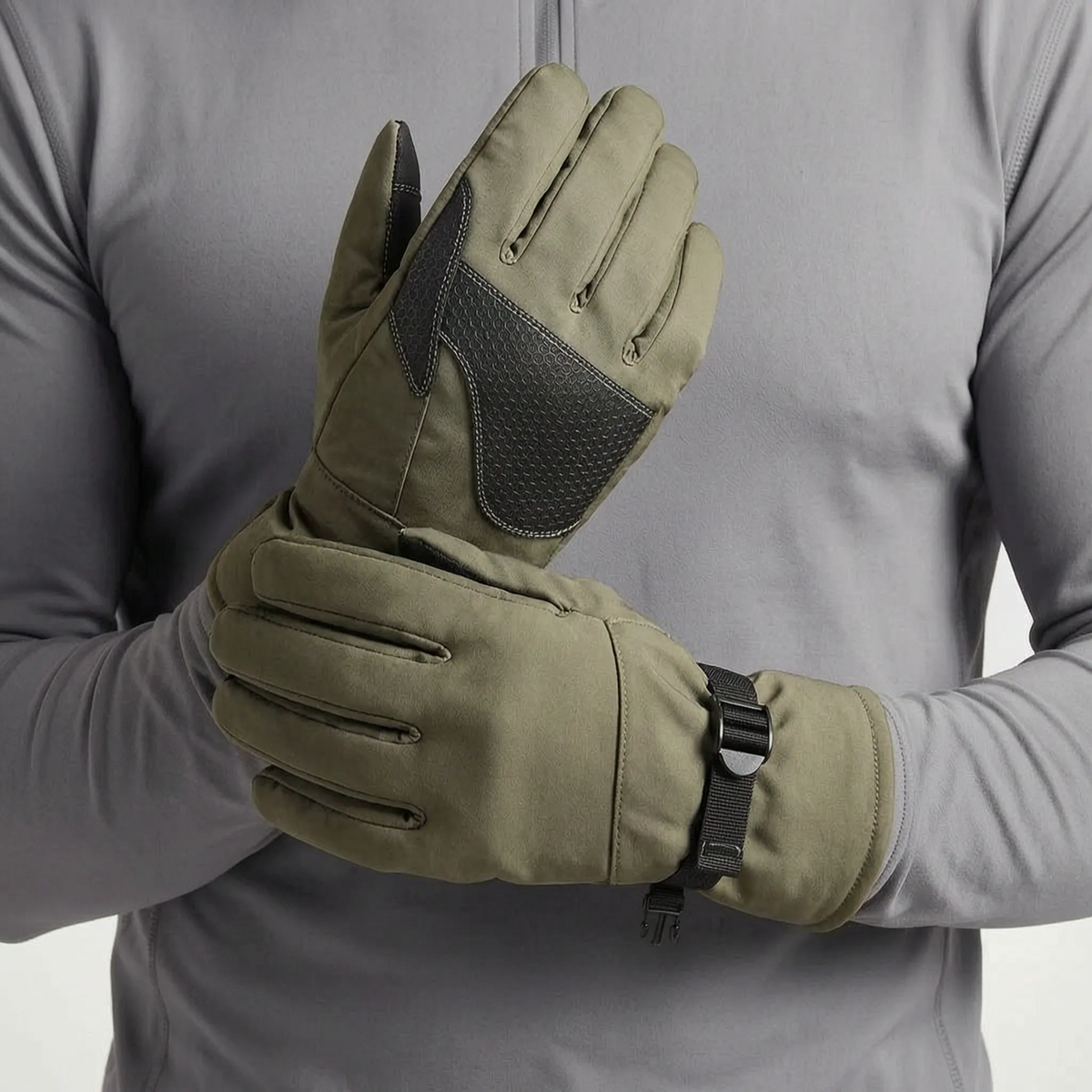 Wasserdichte und wärmeisolierte Winterskihandschuhe