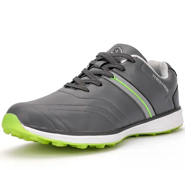 Wasserdichte Herren-Golfschuhe mit Spikes für hervorragenden Halt