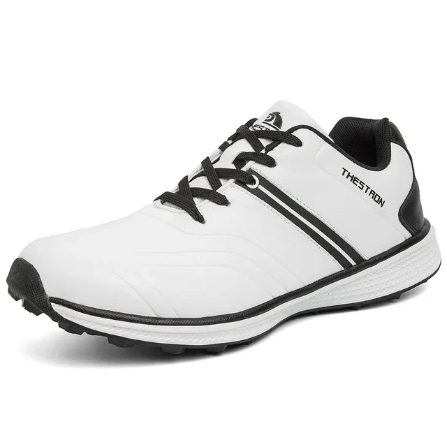 Wasserdichte Herren-Golfschuhe mit Spikes für hervorragenden Halt