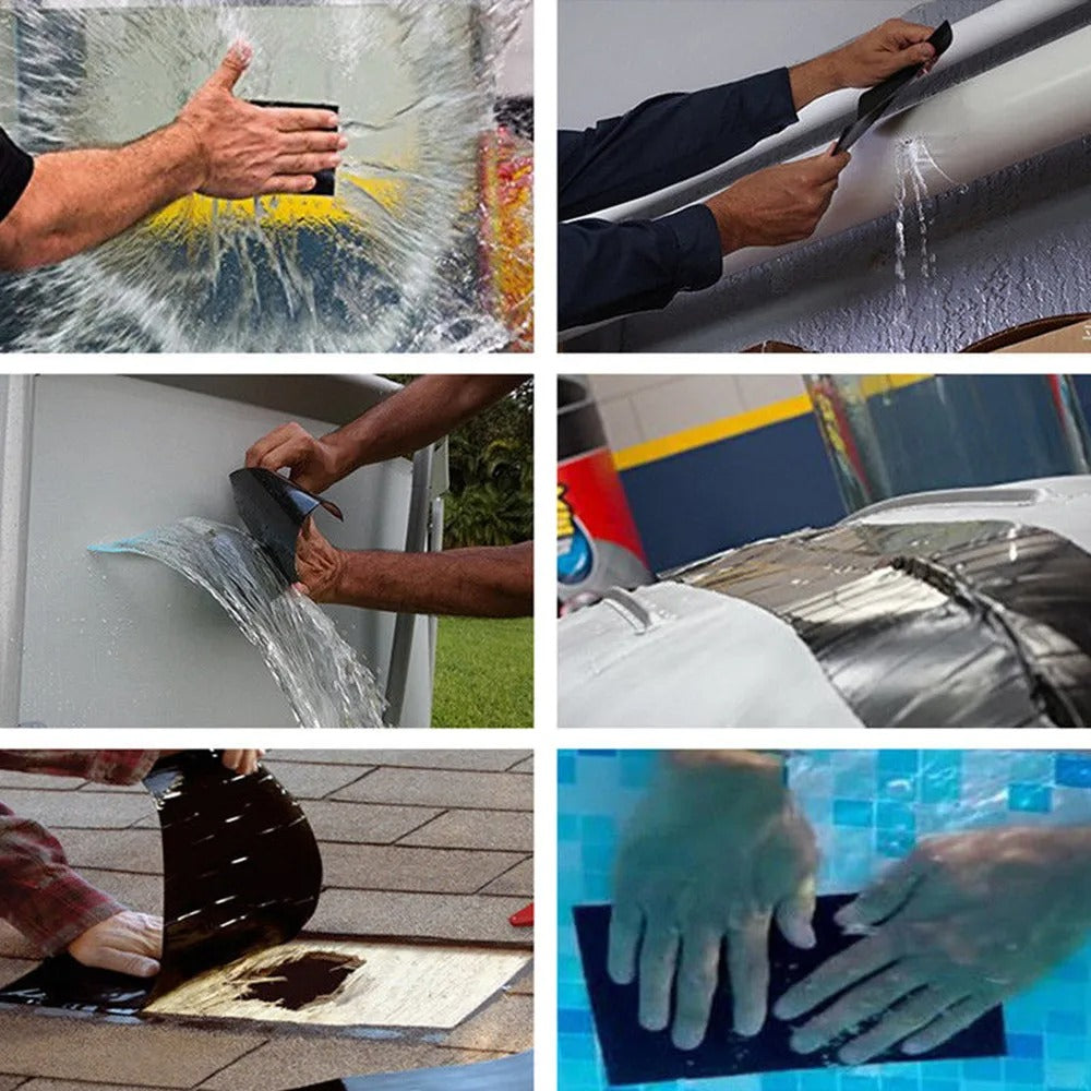 Wasserdichtes Reparaturband - zur Reparatur von Lecks und Rissen