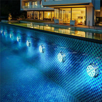 Wasserdichte LED-Unterwasserlampe mit Fernbedienung