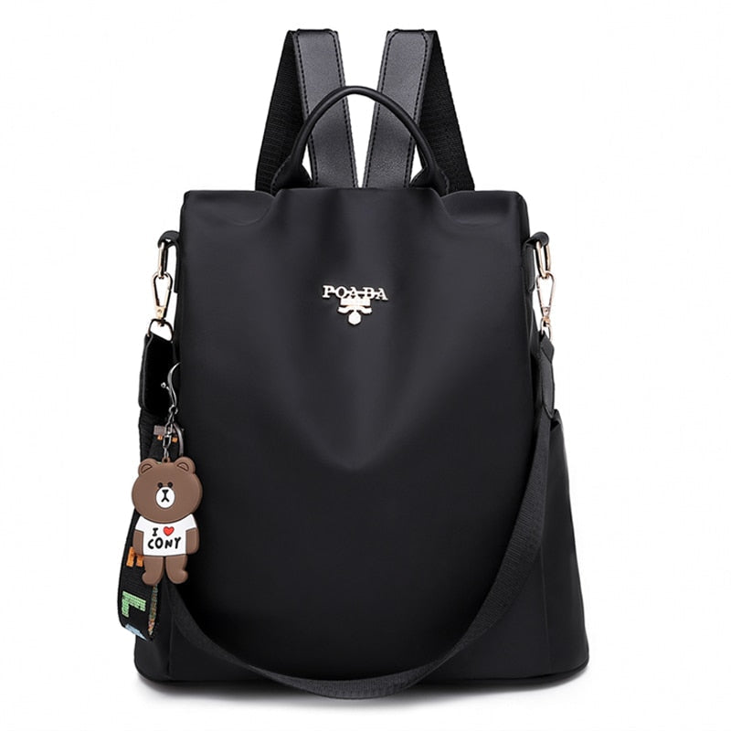 Wasserdichter Diebstahlschutz-Rucksack – mit versteckter Rückenöffnung und Multi-Taschen-Design