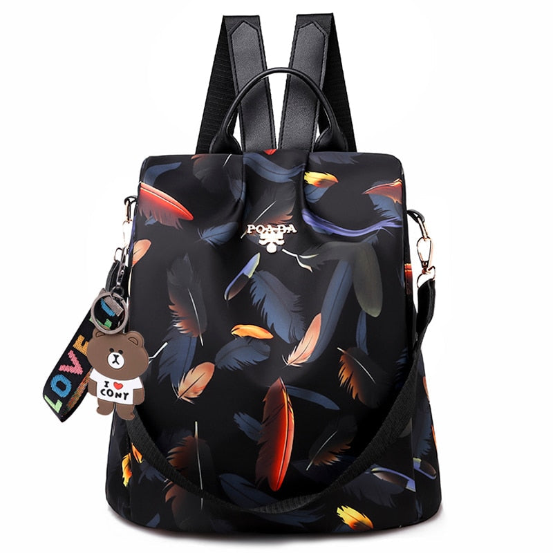Wasserdichter Diebstahlschutz-Rucksack – mit versteckter Rückenöffnung und Multi-Taschen-Design