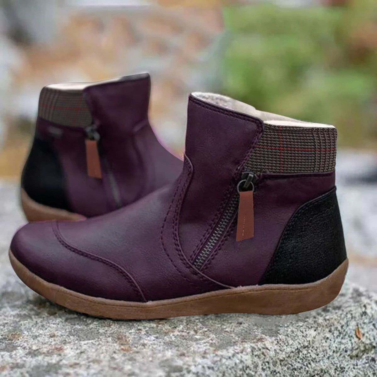 Wasserdichte orthopädische Lederstiefel