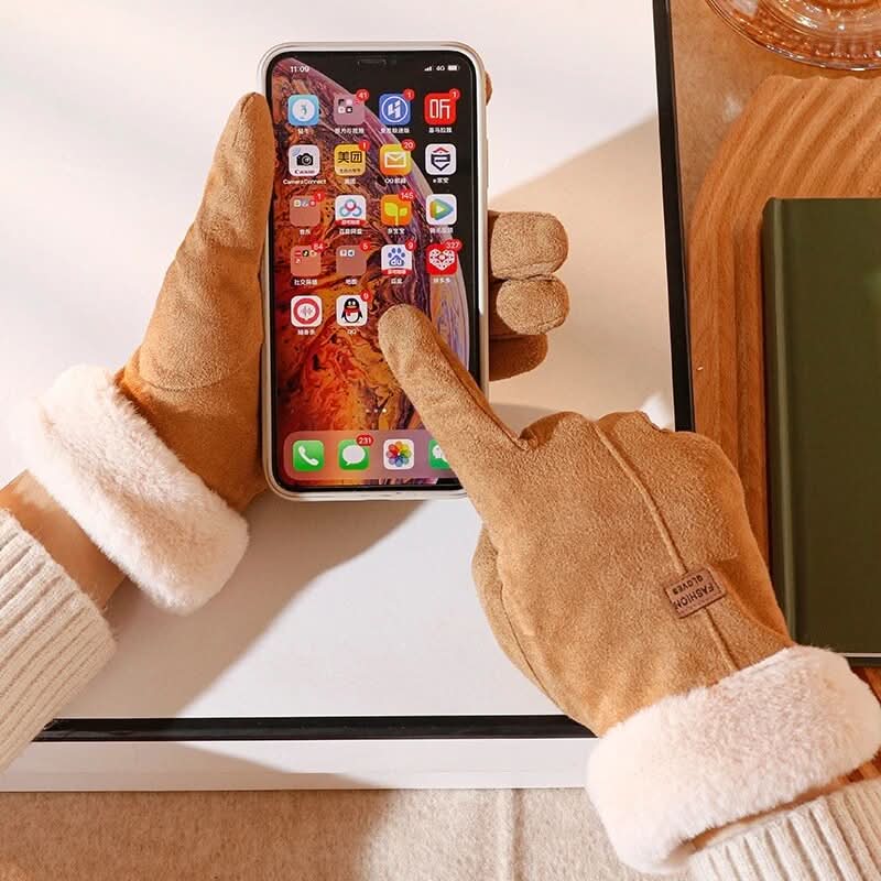 Wasserdichte Winterhandschuhe mit Touchscreen-Funktion für kaltes Wetter