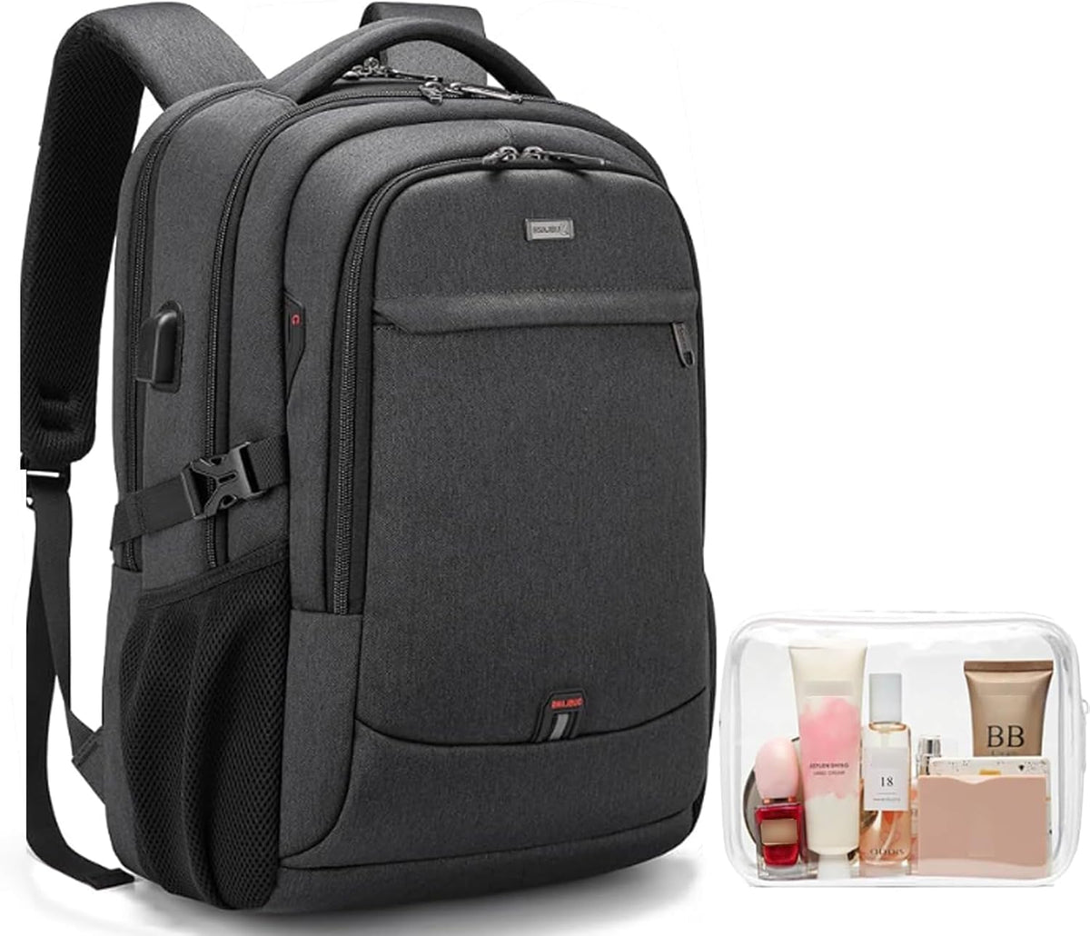 Wasserdichter Reise-Laptop-Rucksack mit USB-Anschluss und Organisationstaschen
