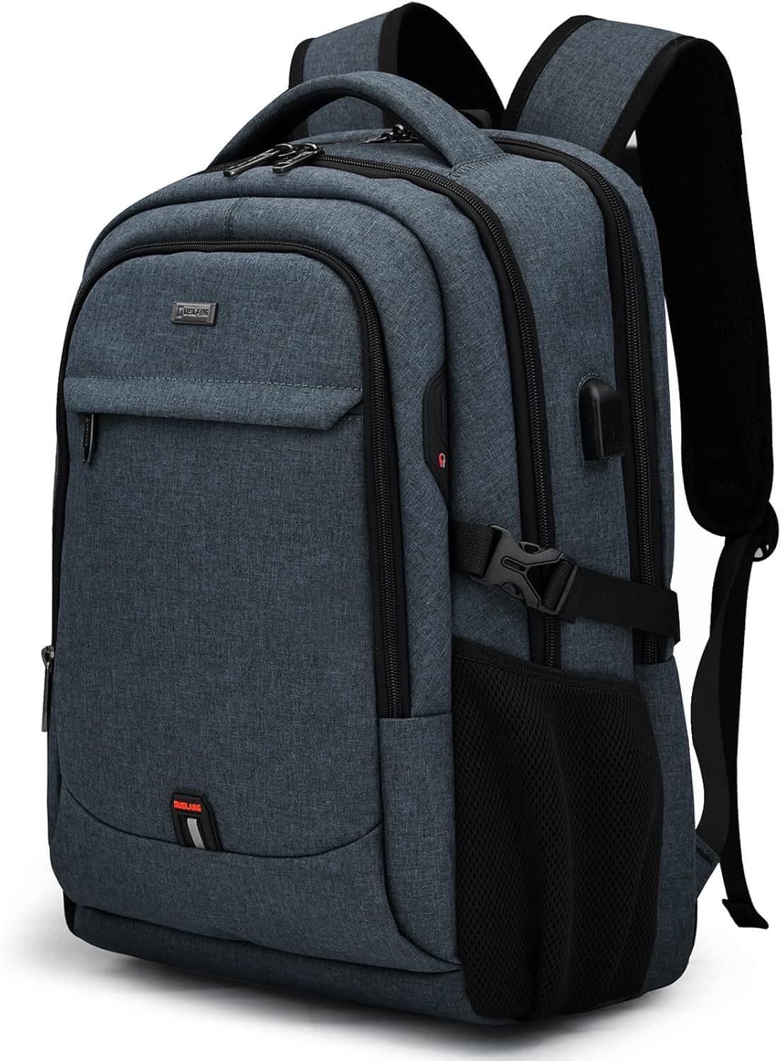 Wasserdichter Reise-Laptop-Rucksack mit USB-Anschluss und Organisationstaschen