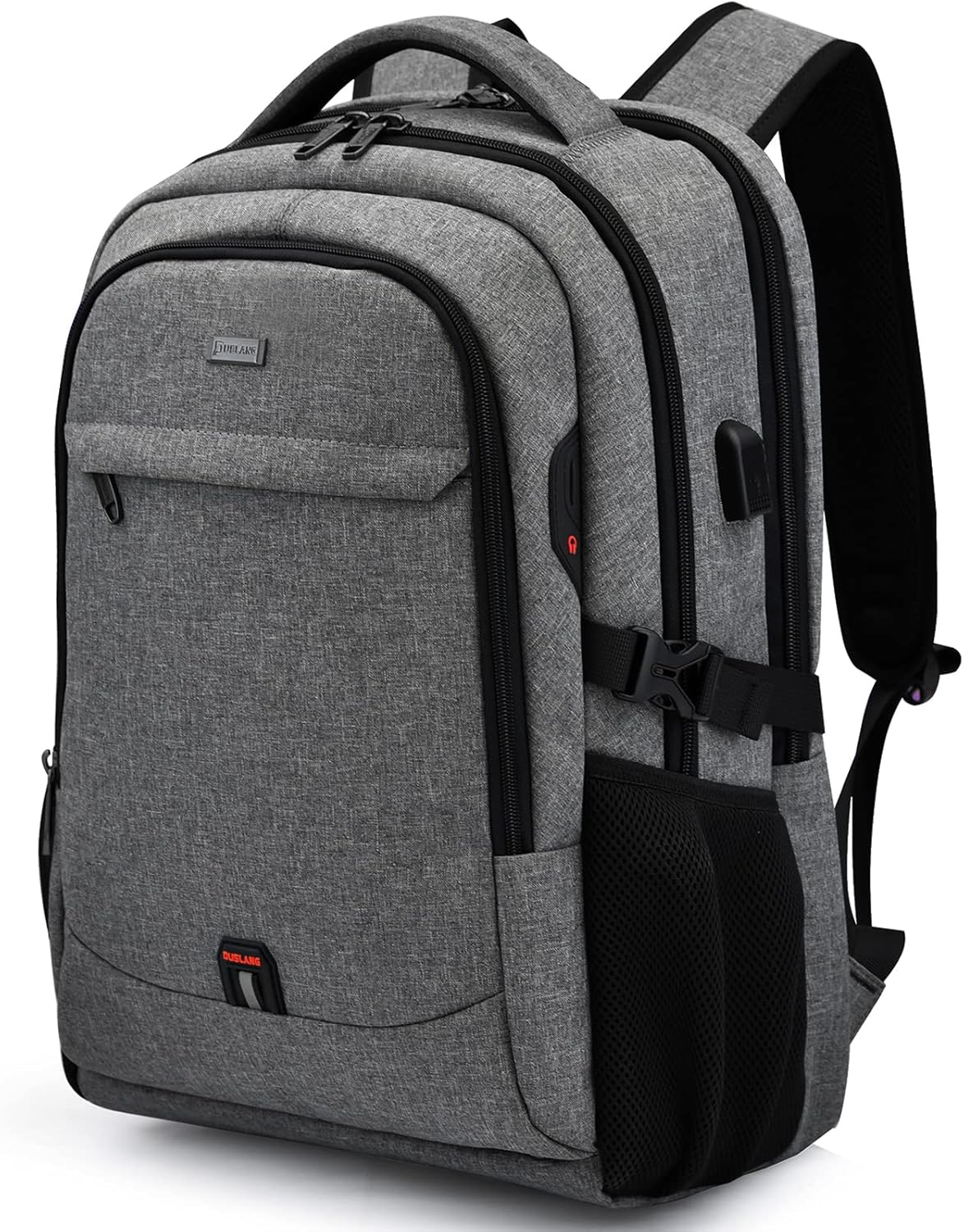 Wasserdichter Reise-Laptop-Rucksack mit USB-Anschluss und Organisationstaschen