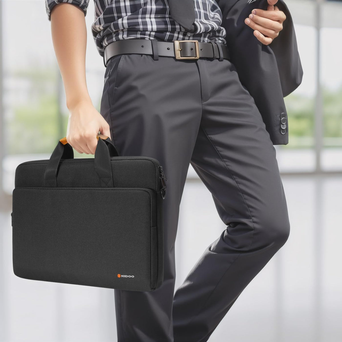 Wasserdichte Laptop-Schultertasche mit 360°-Schutzpolsterung
