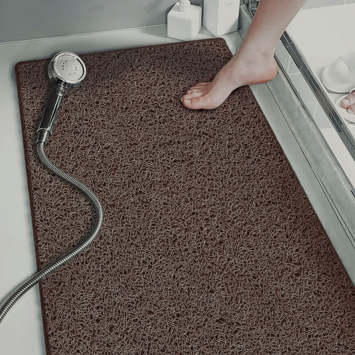 Wasserdurchlässige, rutschfeste Badematte für den Heimgebrauch