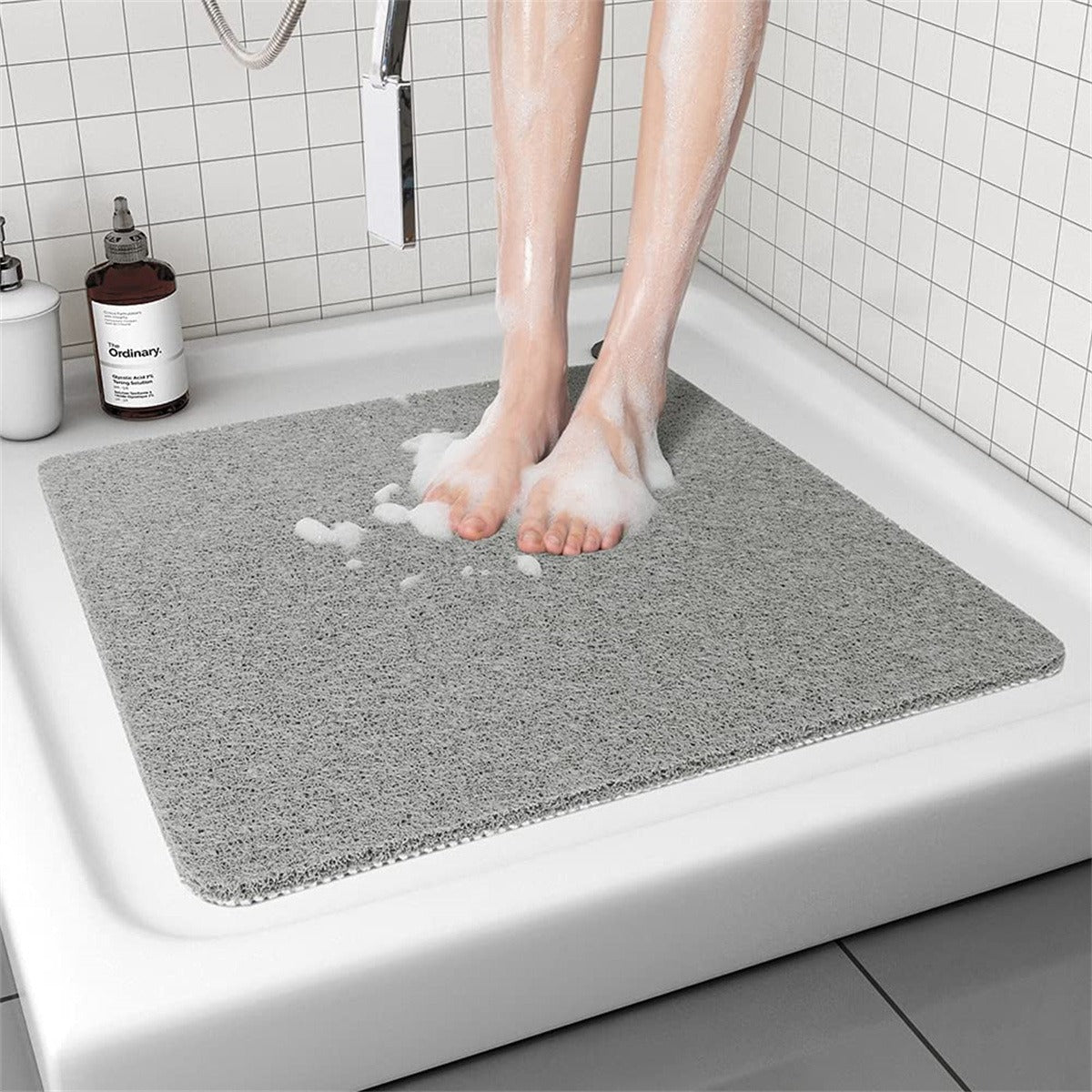Wasserdurchlässige, rutschfeste Badematte für den Heimgebrauch