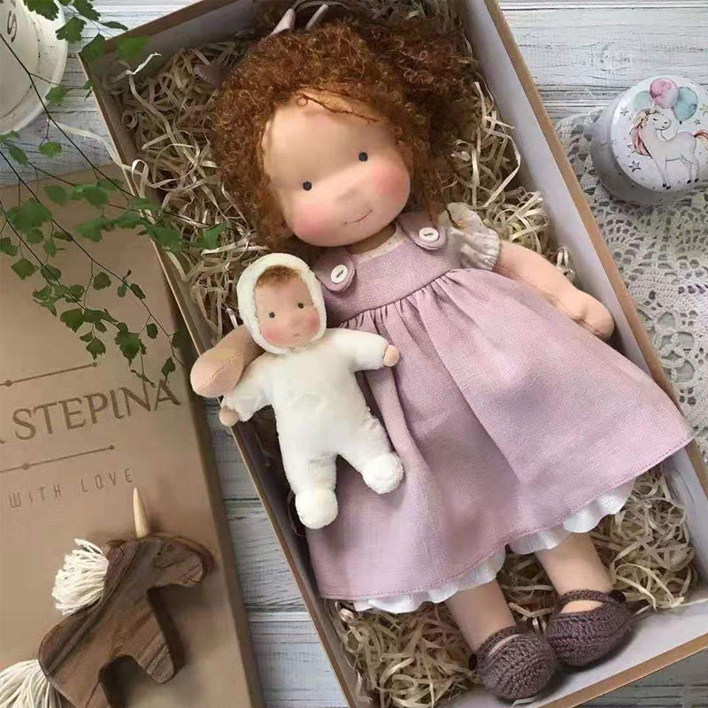Waldorf-Puppe | Handgefertigte Stofftier-Figuren | In verschiedenen Ausführungen