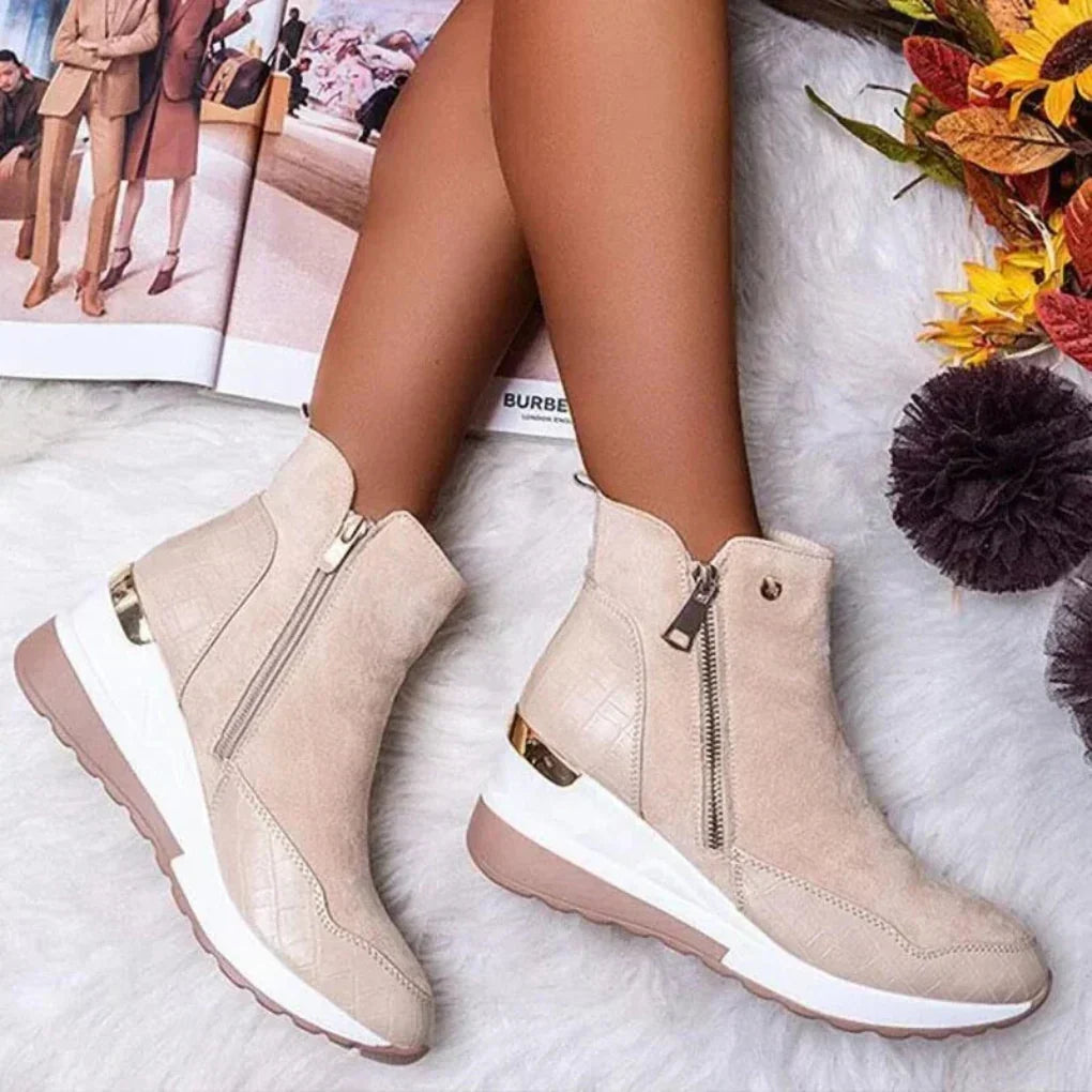 Wasserdichte Damen-Stiefeletten knöchelhoch