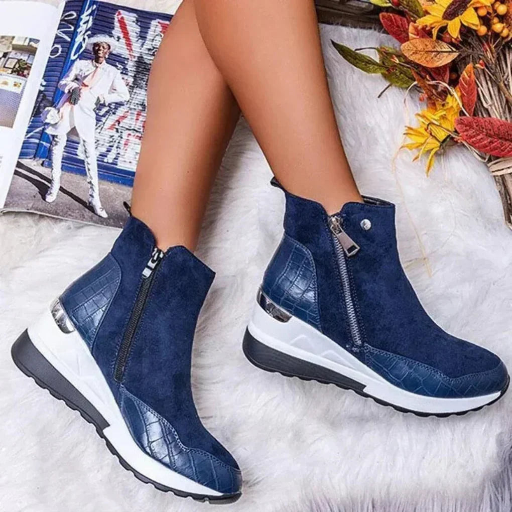 Wasserdichte Damen-Stiefeletten knöchelhoch