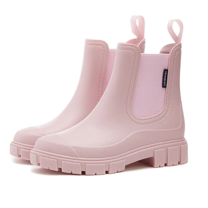 Wasserdichte Damen-Stiefeletten – stylische, rutschfeste Regenstiefel