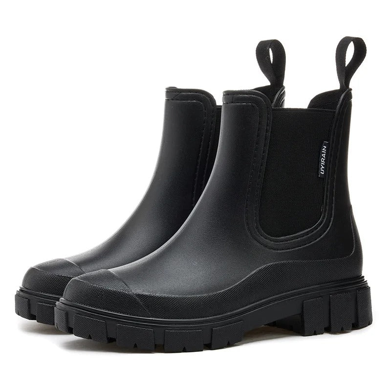 Wasserdichte Damen-Stiefeletten – stylische, rutschfeste Regenstiefel