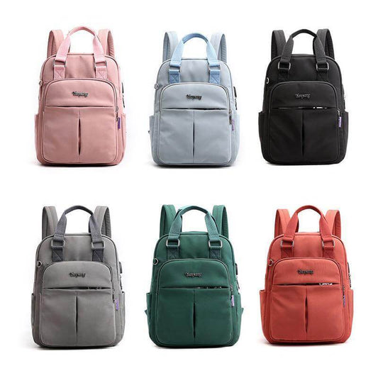 Wasserdichter multifunktionaler Rucksack – strapazierfähige Reise-, Arbeits- und Schultasche mit USB-Ladeanschluss