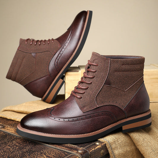 Wingtip-Lederschuhe für Herren