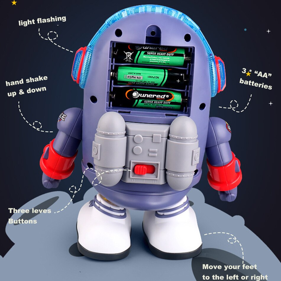 Musikalisches und tanzendes Astronauten-Entchen Spielzeug für Kinder