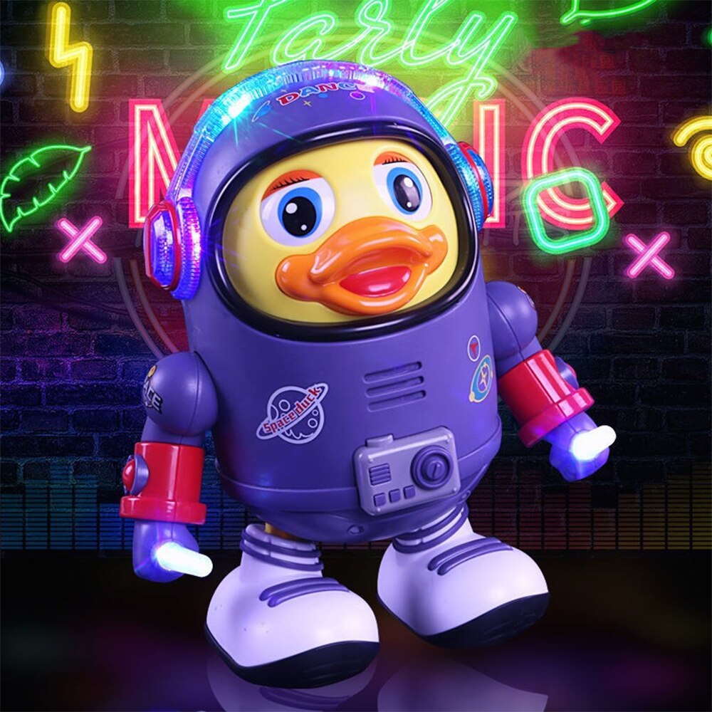Musikalisches und tanzendes Astronauten-Entchen Spielzeug für Kinder