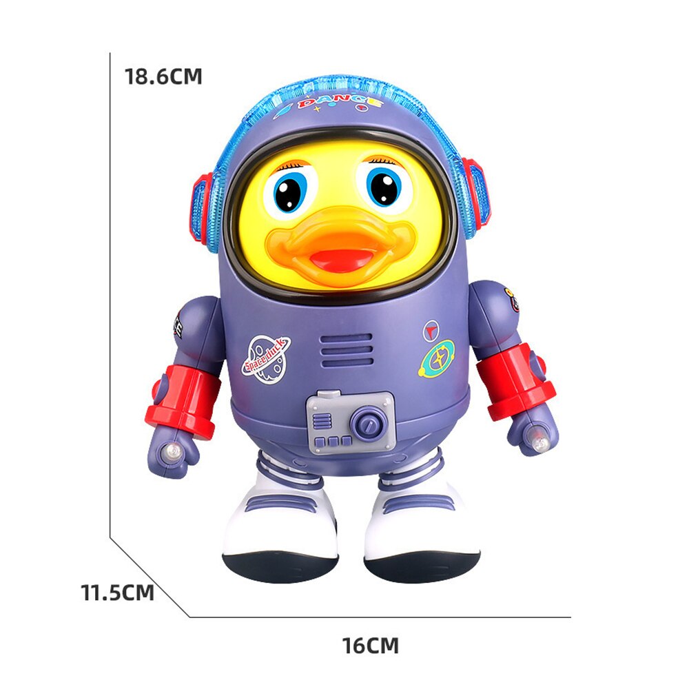 Musikalisches und tanzendes Astronauten-Entchen Spielzeug für Kinder