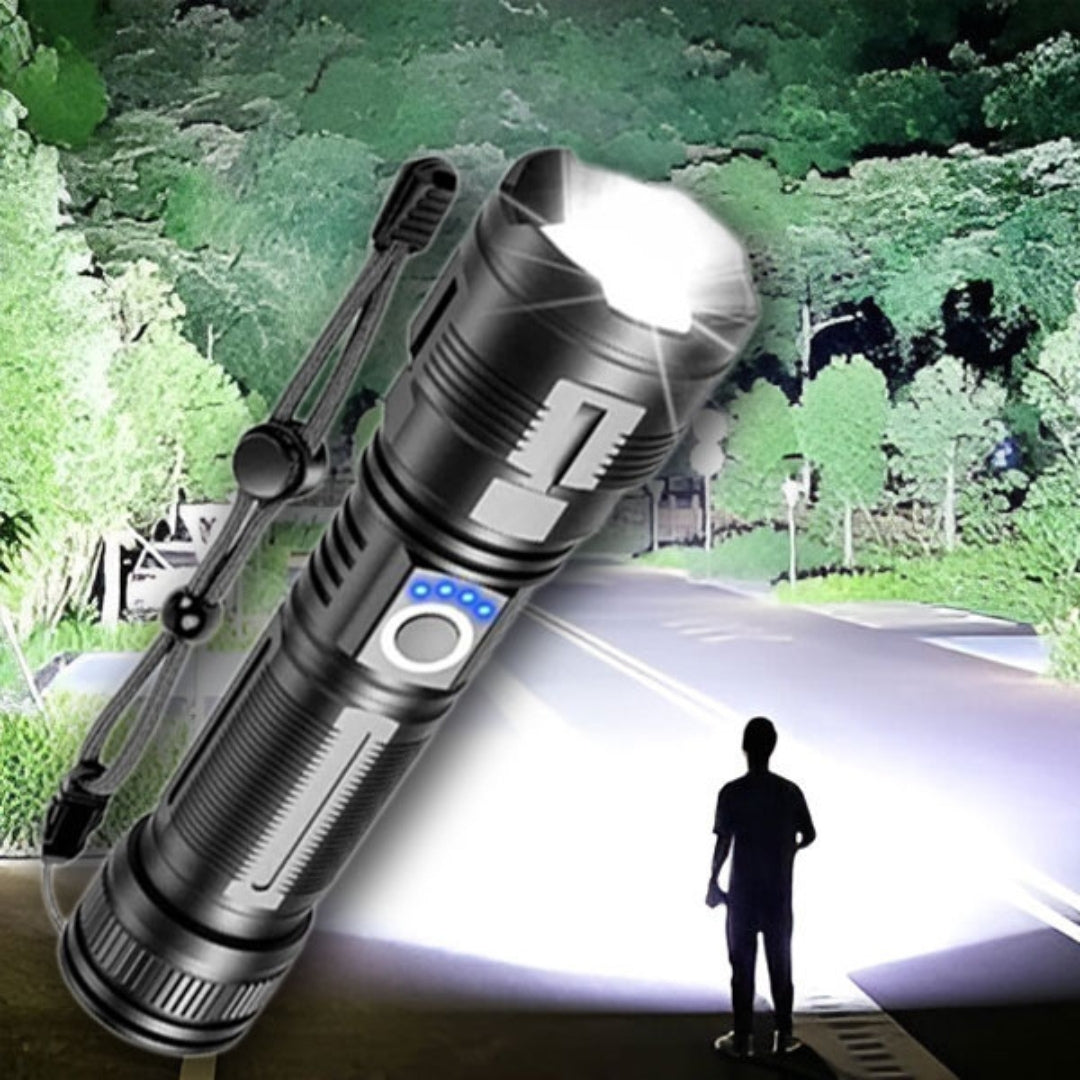 Taschenlampe – Superstarkes wiederaufladbares Licht für jede Situation