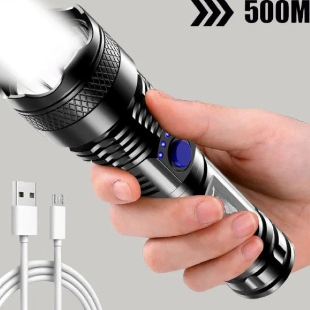 Taschenlampe – Superstarkes wiederaufladbares Licht für jede Situation