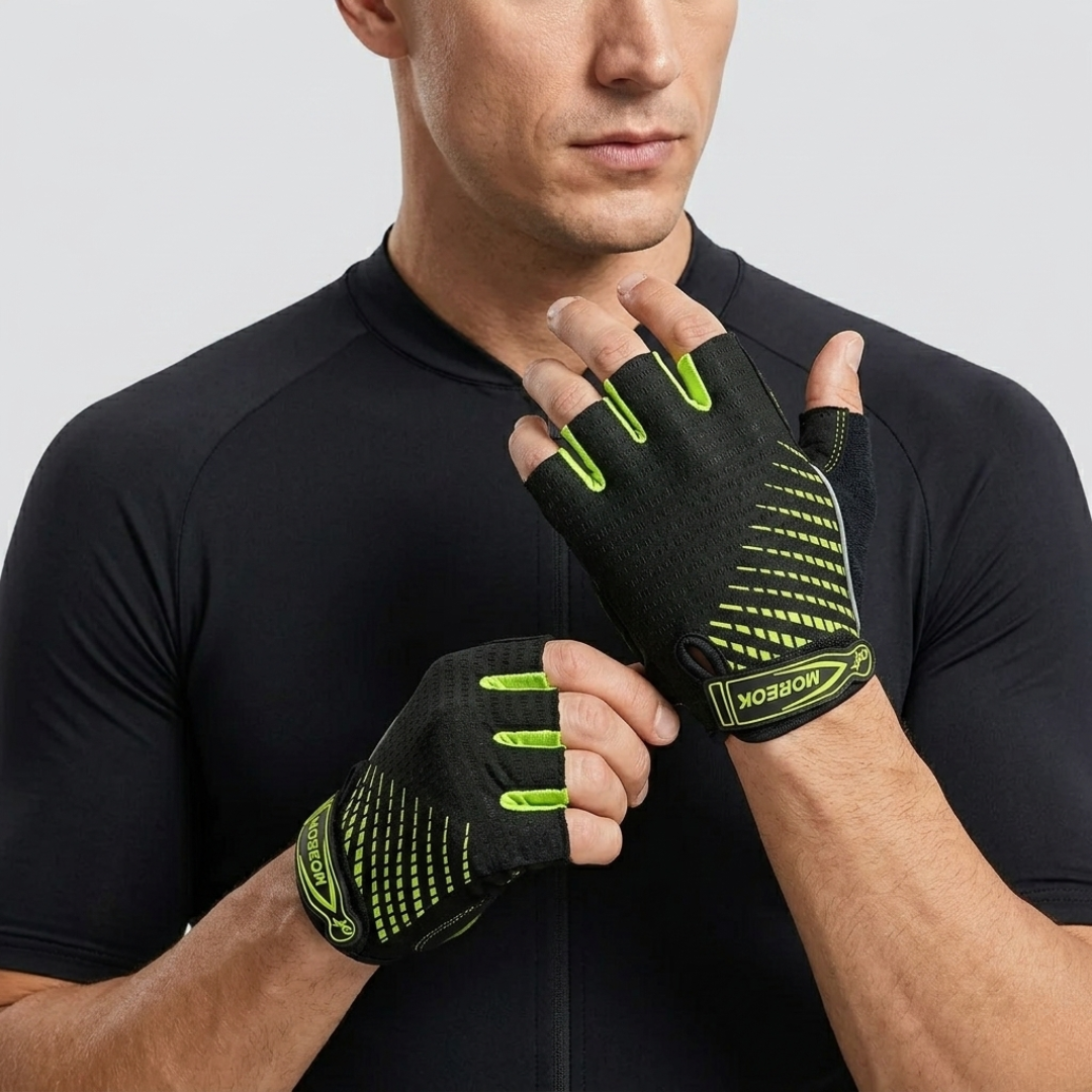 Fingerlose Handschuhe mit Gelpolsterung